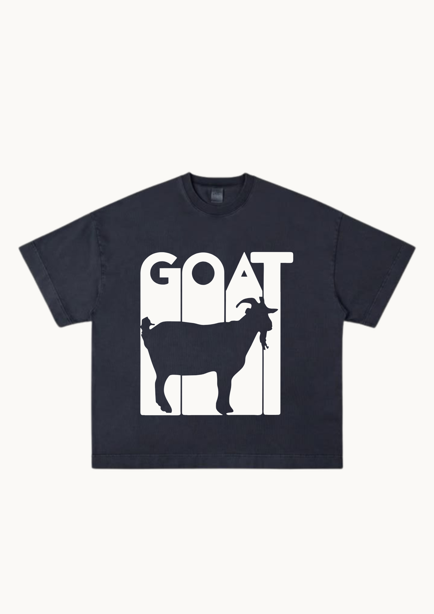 GOAT GRAPHIC T-SHIRT WHITE
